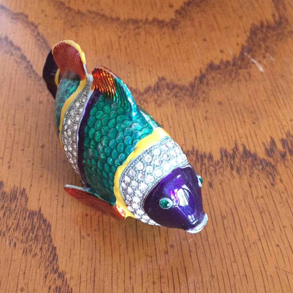 Fish trinket box